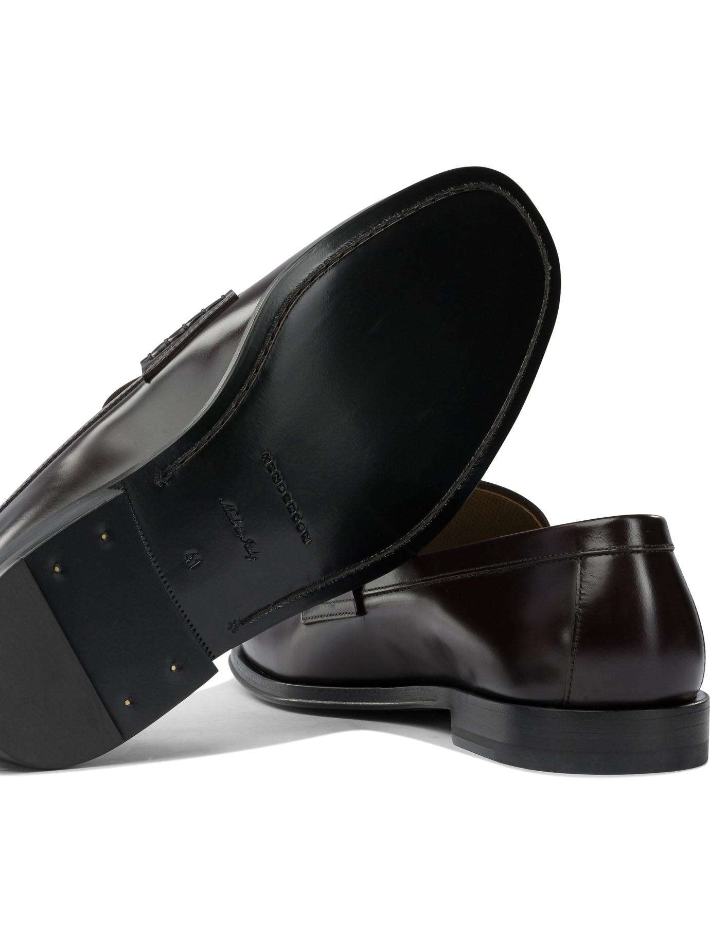 [Henderson Baracco] Loafer FW26 VITO161CORRIDA BURGUNDY