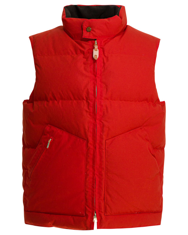 [Manifattura Ceccarelli] Down Vest FW26 7922-DWORANGE