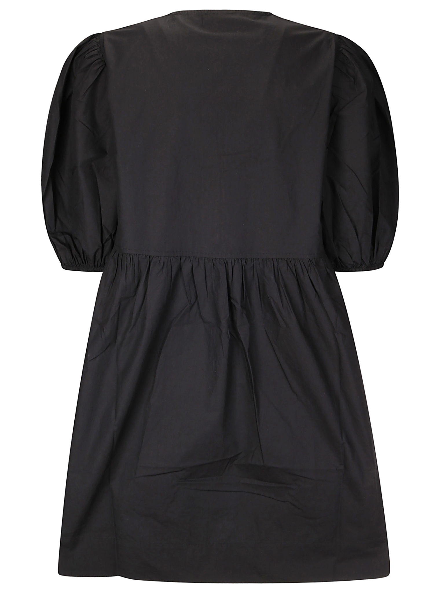 [GANNI] Short sleeve dress CO F9005 099