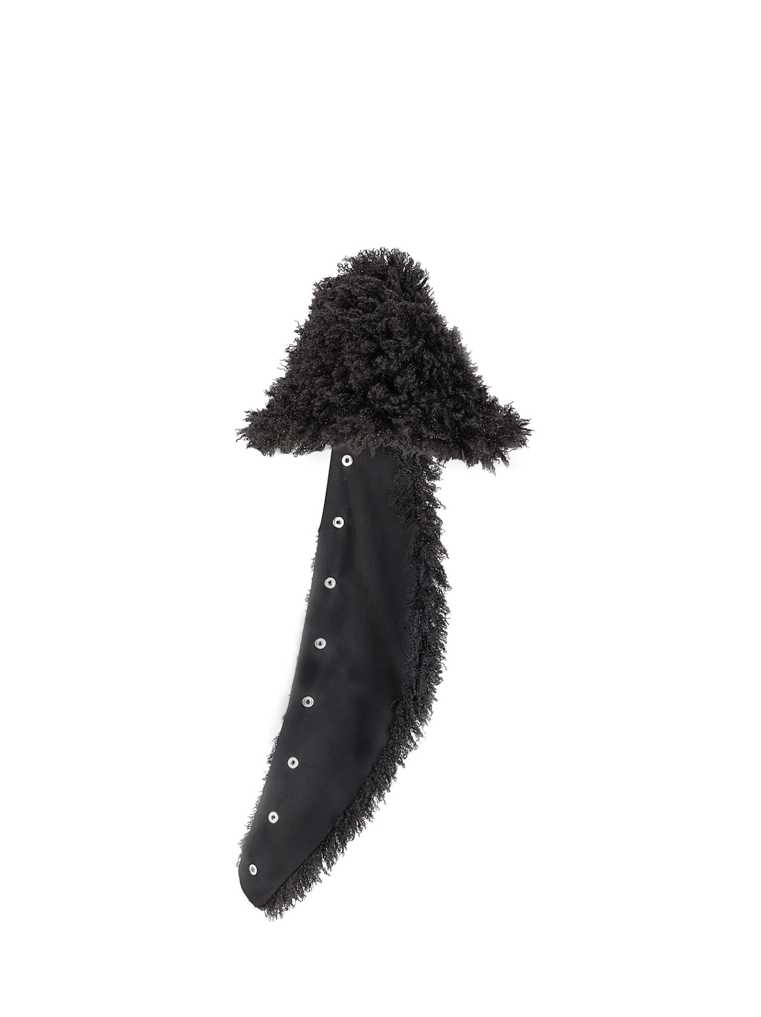 [EVROPA X BOYSLOFT] Scarf FW25 TEDDYSCARF BLACK
