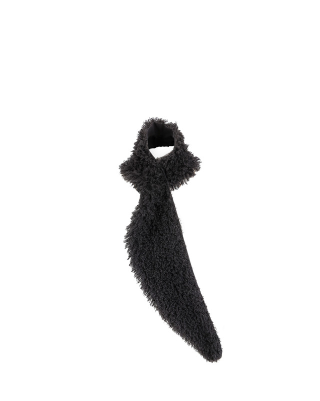 [EVROPA X BOYSLOFT] Scarf FW25 TEDDYSCARF BLACK