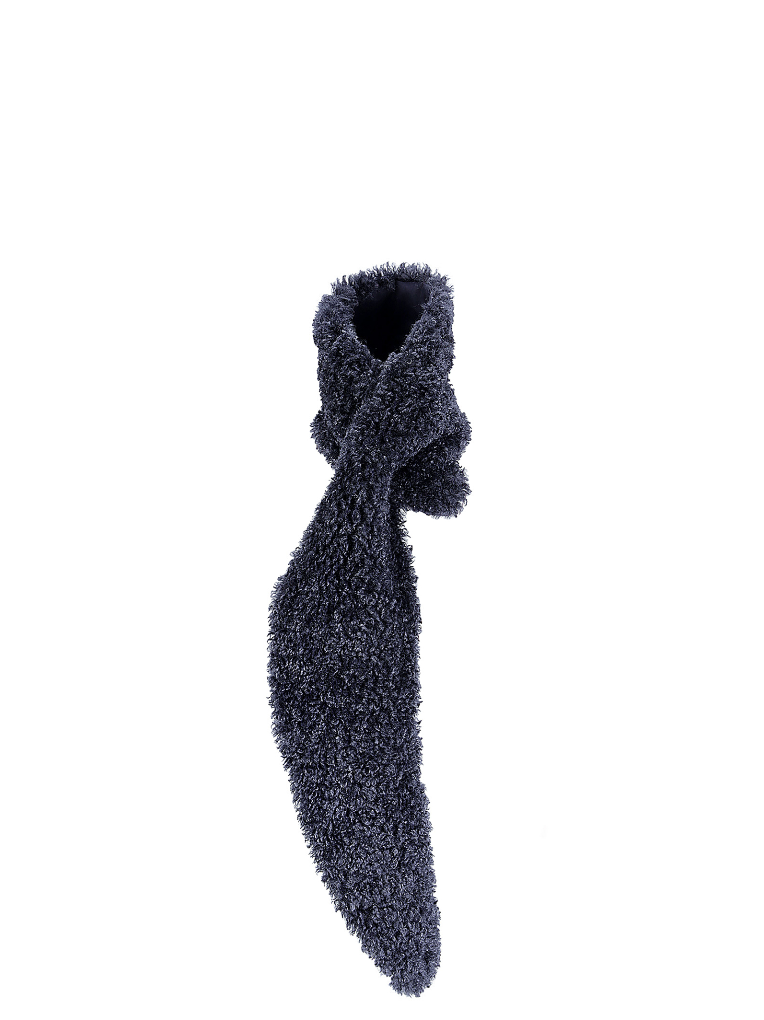 [EVROPA X BOYSLOFT] Scarf FW25 TEDDYSCARF NAVY