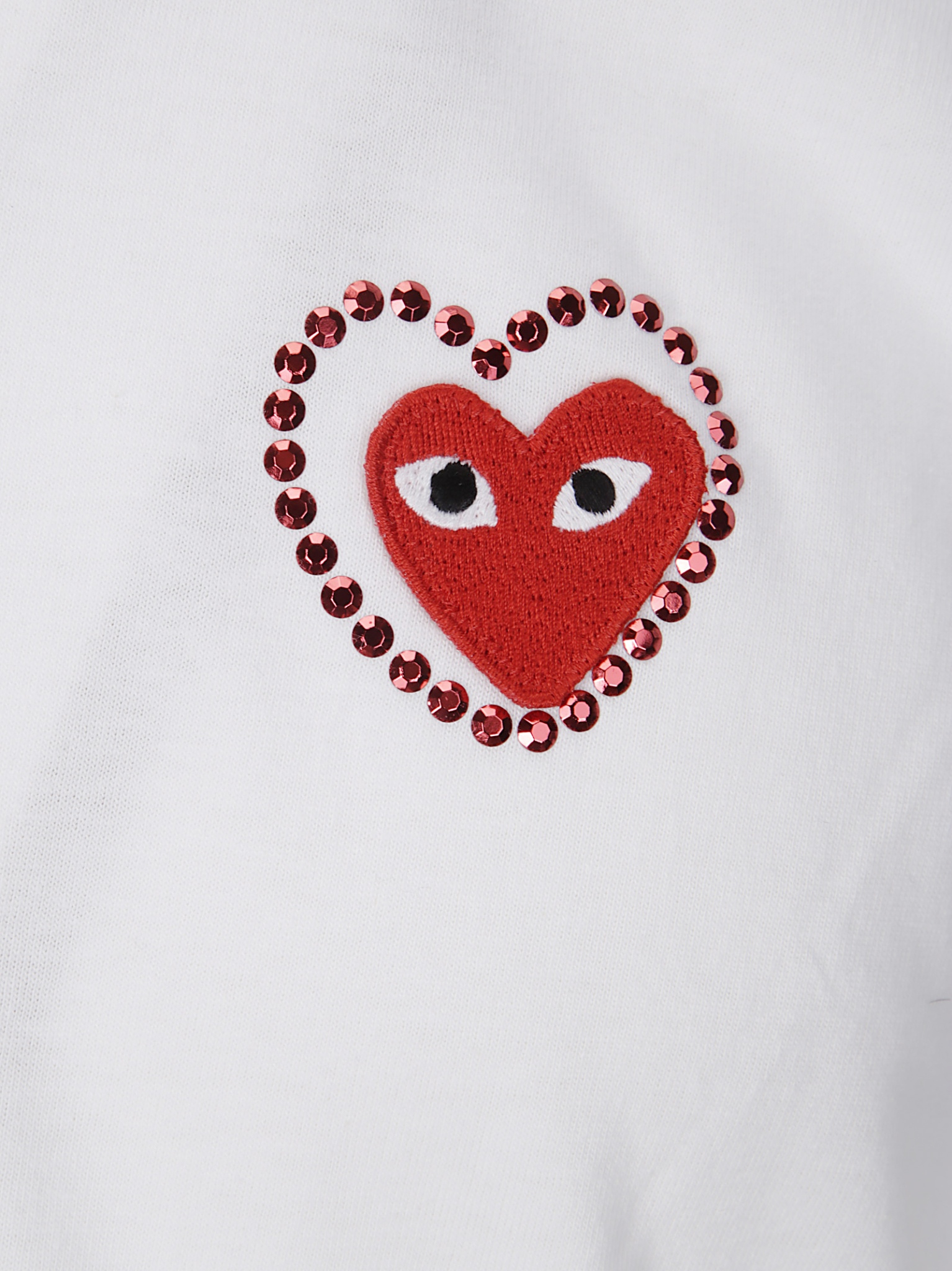 [COMME DES GARCONS PLAY] T-shirts Short Sleeve CO AXT802051 2