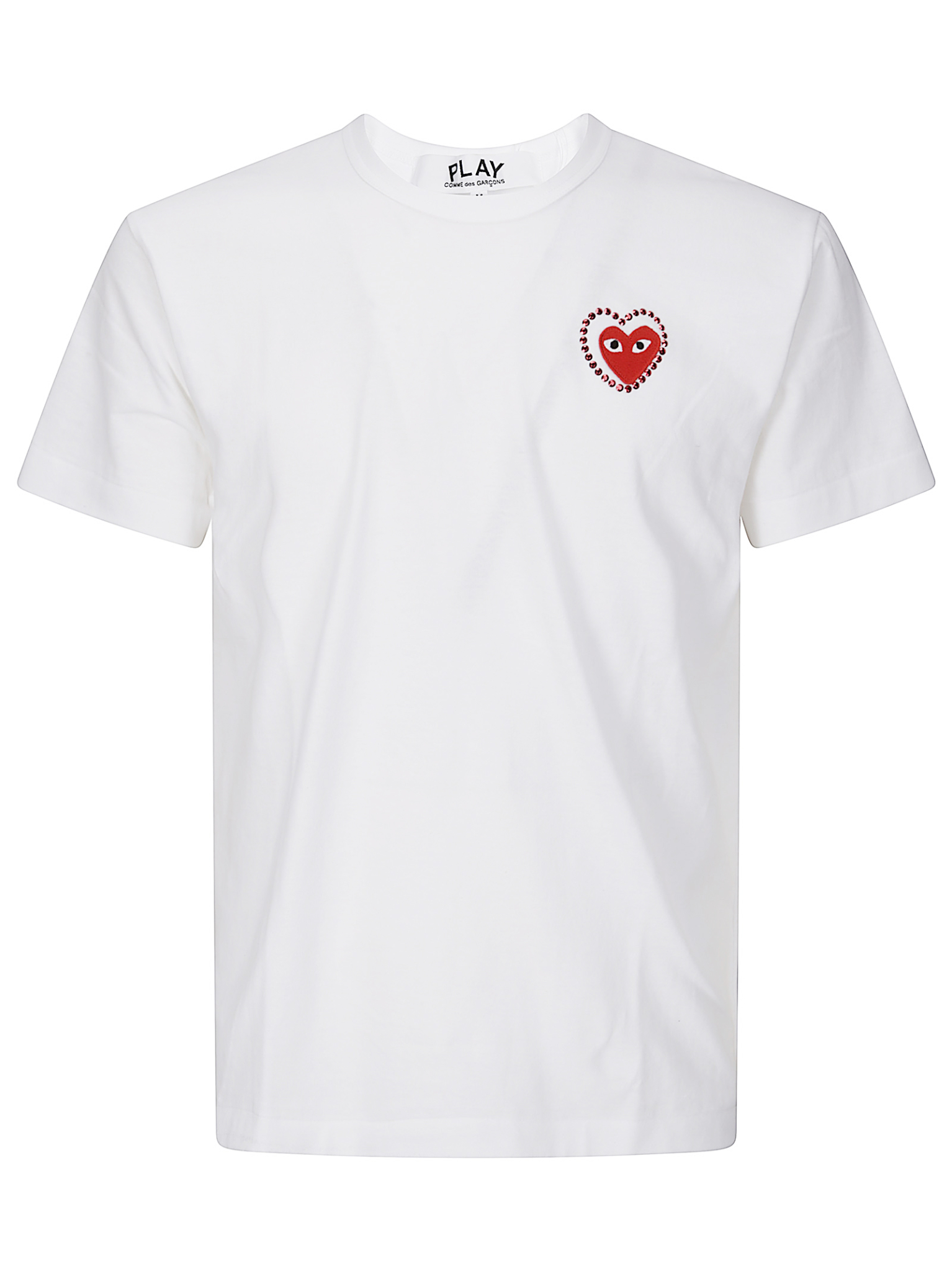 [COMME DES GARCONS PLAY] T-shirts Short Sleeve CO AXT802051 2