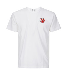 [COMME DES GARCONS PLAY] T-shirts Short Sleeve CO AXT802051 2