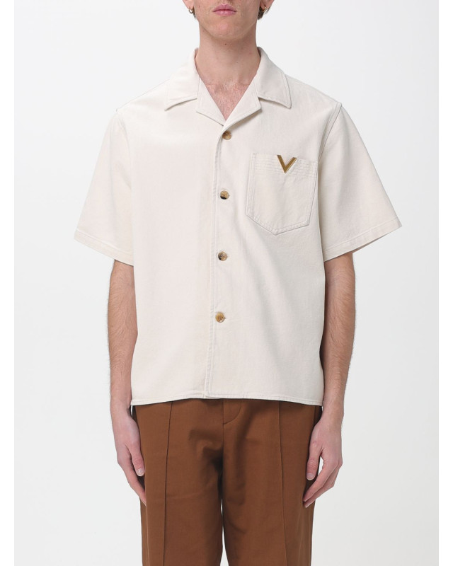 [Valentino] Shirts Short Sleeve SS26 8V3DBA10B9W A03