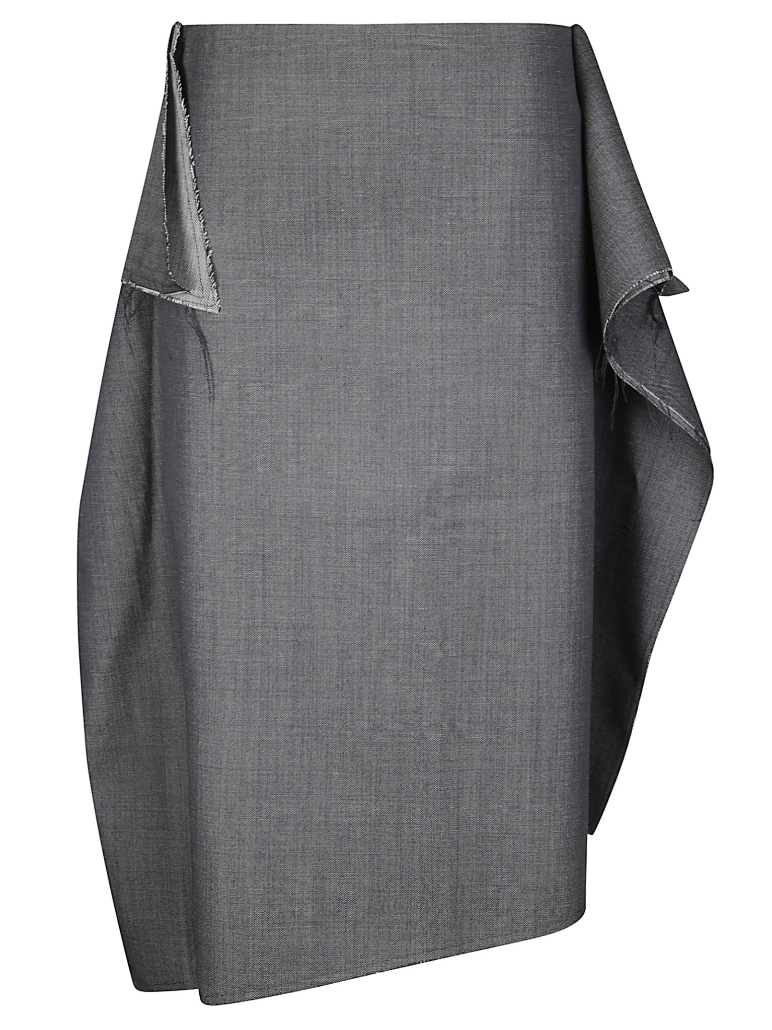 [Niccolo' Pasqualetti] Midi skirt FW25 NP08S007 CHARCOALGREY