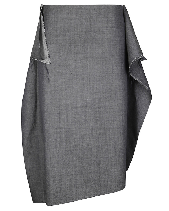[Niccolo' Pasqualetti] Midi skirt FW25 NP08S007 CHARCOALGREY