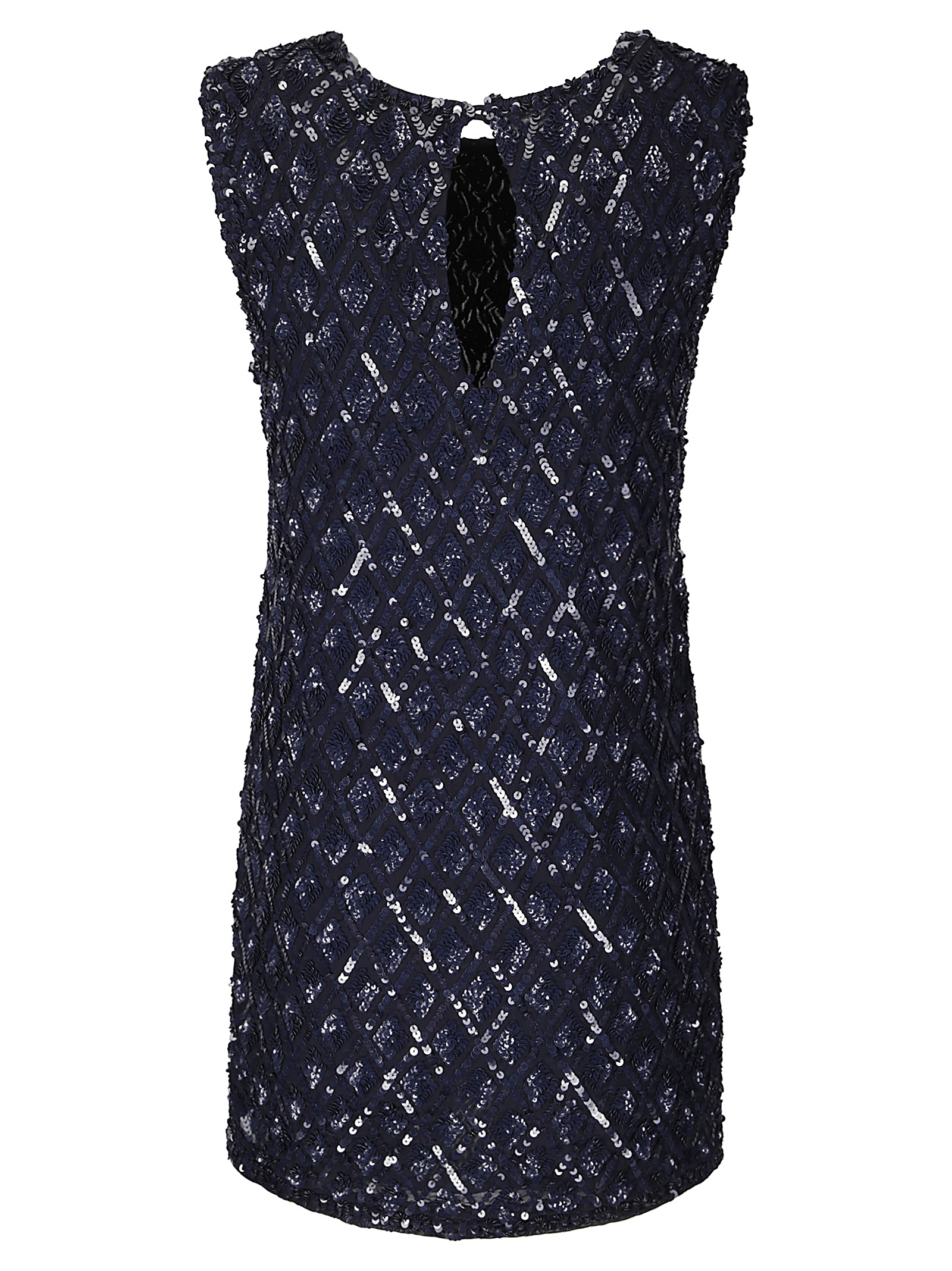 [PAROSH] Sleeveless dress SS25 D722508GILD 012