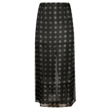 [16 ARLINGTON] Long skirt FW24 S119AW24 GREEN