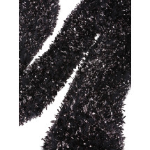 [LUSSI] Scarf FW24 PATTI BLACK