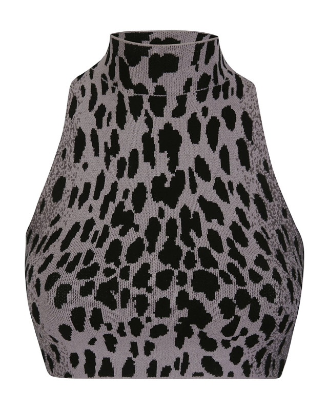 [Ssheena] Knitwear FW23 23FWKROPFF23001 HYENADARK