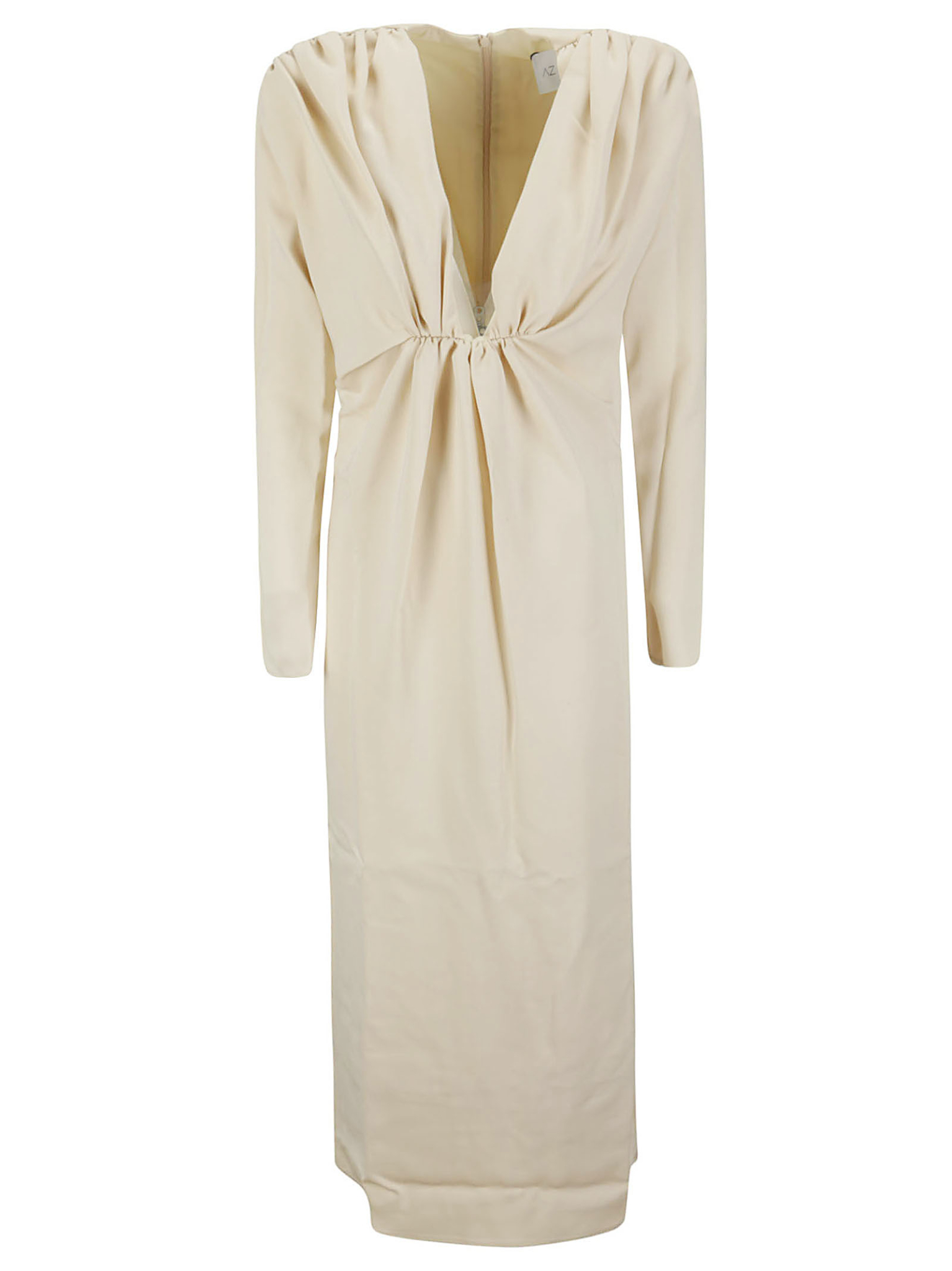 [AZ FACTORY] Long sleeve dress SS24 23DRS207CR7 BEI2