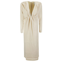 [AZ FACTORY] Long sleeve dress SS24 23DRS207CR7 BEI2
