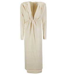 [AZ FACTORY] Long sleeve dress SS24 23DRS207CR7 BEI2