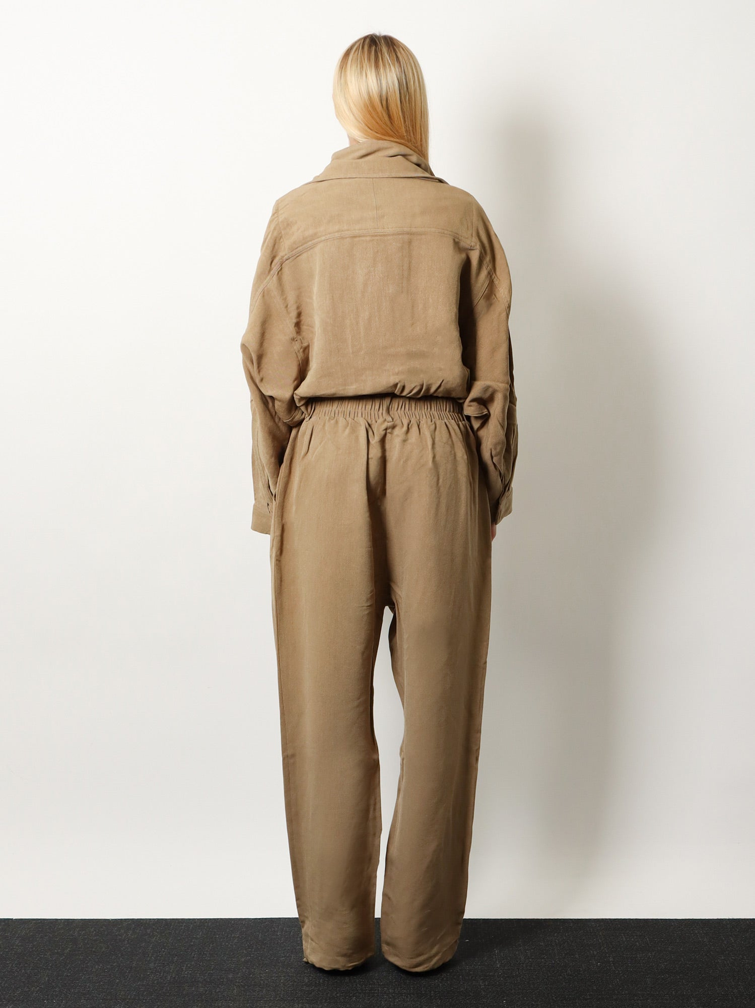 [THE FRANKIE SHOP] Jump suit FW26 JLFS22103200CAMEL