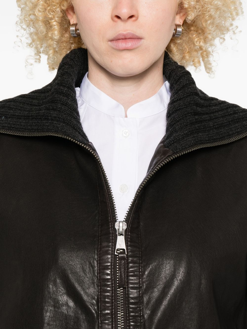 [THE JACK and JACKIE LEATHERS] Leather Jacket FW26 FENICE 06
