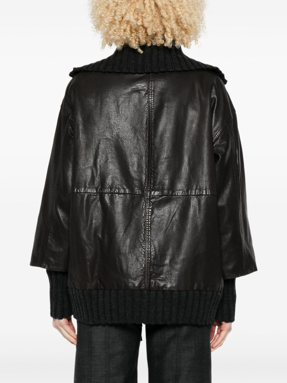 [THE JACK and JACKIE LEATHERS] Leather Jacket FW26 FENICE 06