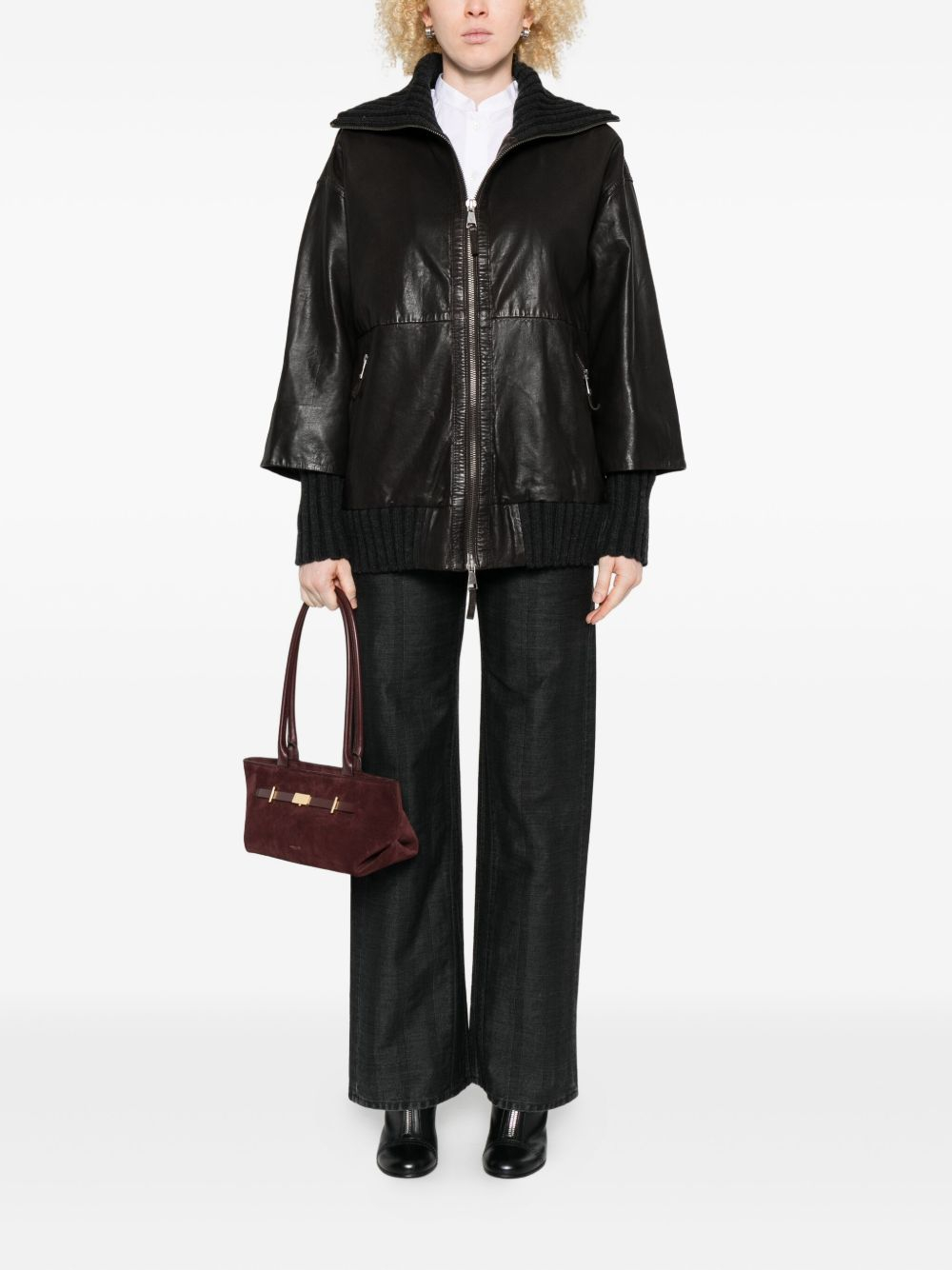 [THE JACK and JACKIE LEATHERS] Leather Jacket FW26 FENICE 06