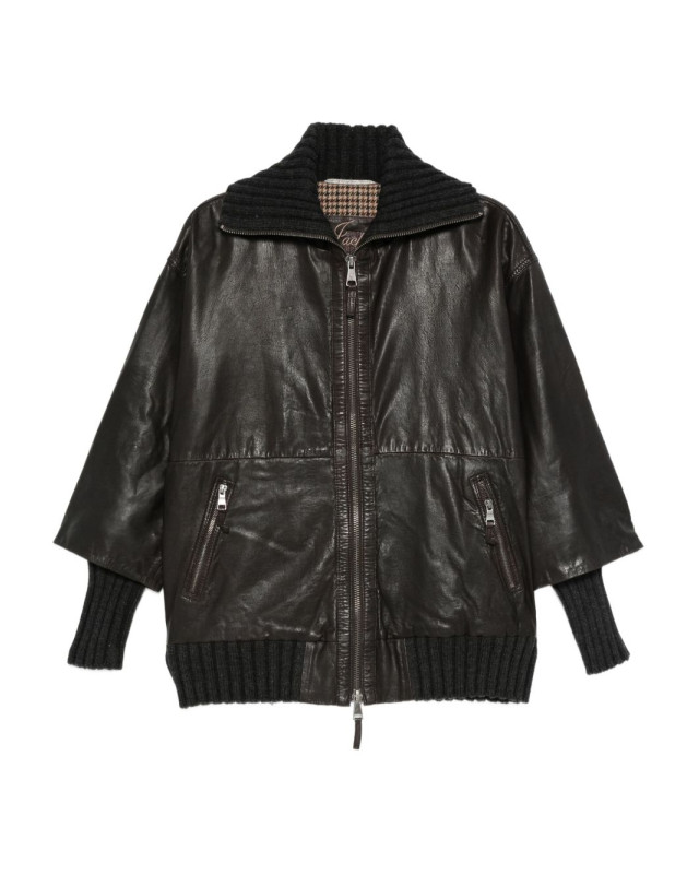 [THE JACK and JACKIE LEATHERS] Leather Jacket FW26 FENICE 06