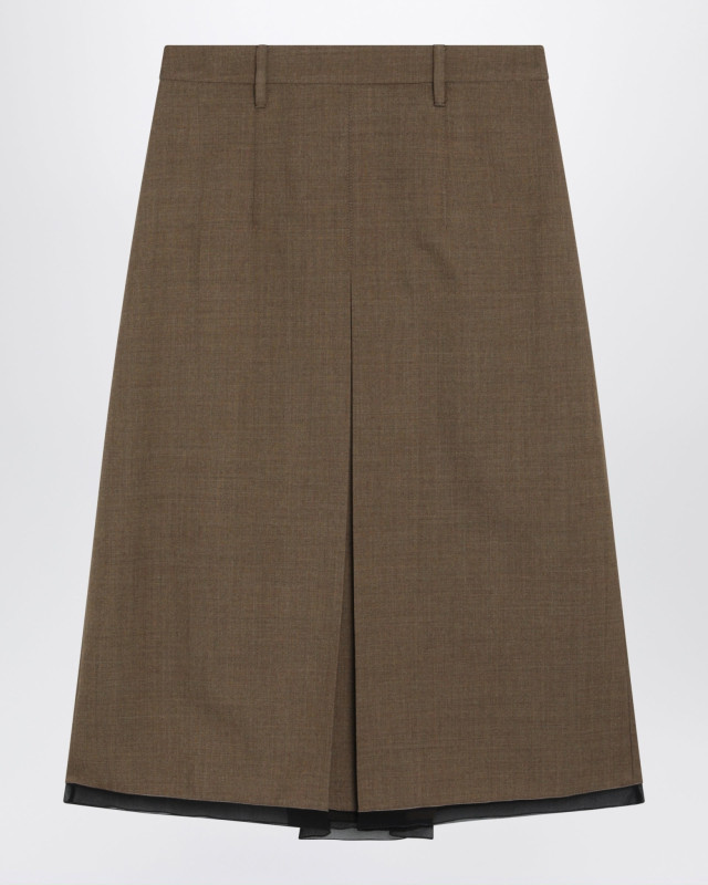 [Prada] Midi skirt FW26 P10A9OOO1PSW