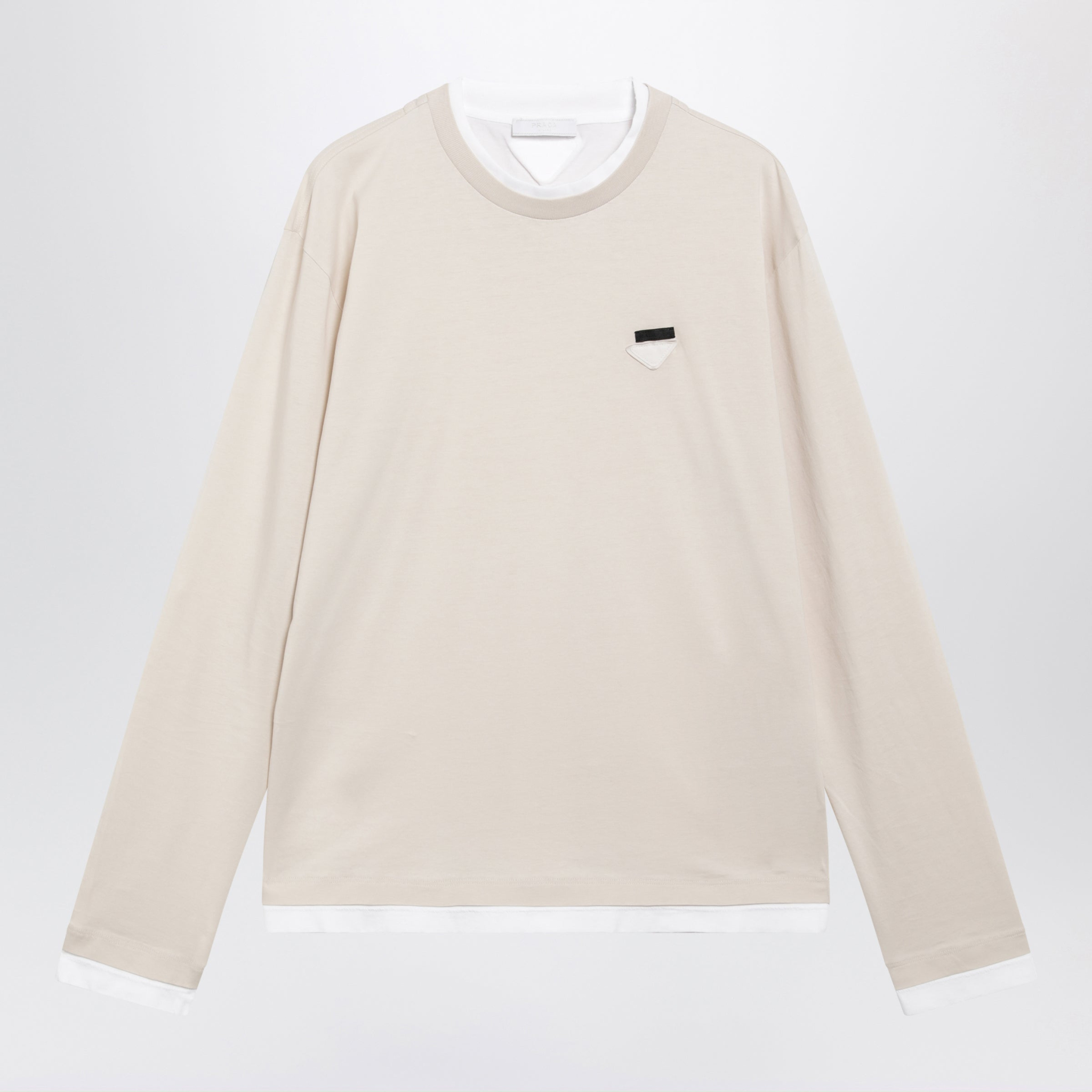 [Prada] T-shirts Long Sleeve FW26 UJL73BWM111CD