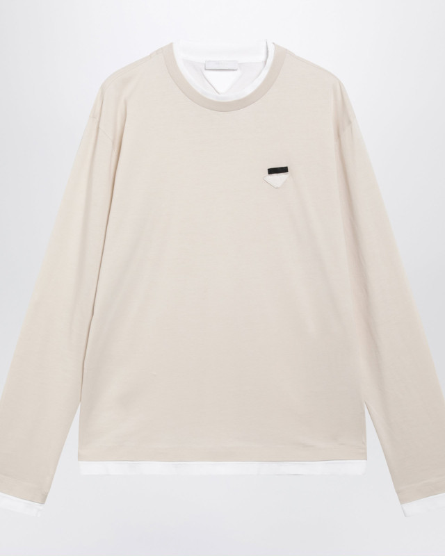 [Prada] T-shirts Long Sleeve FW26 UJL73BWM111CD