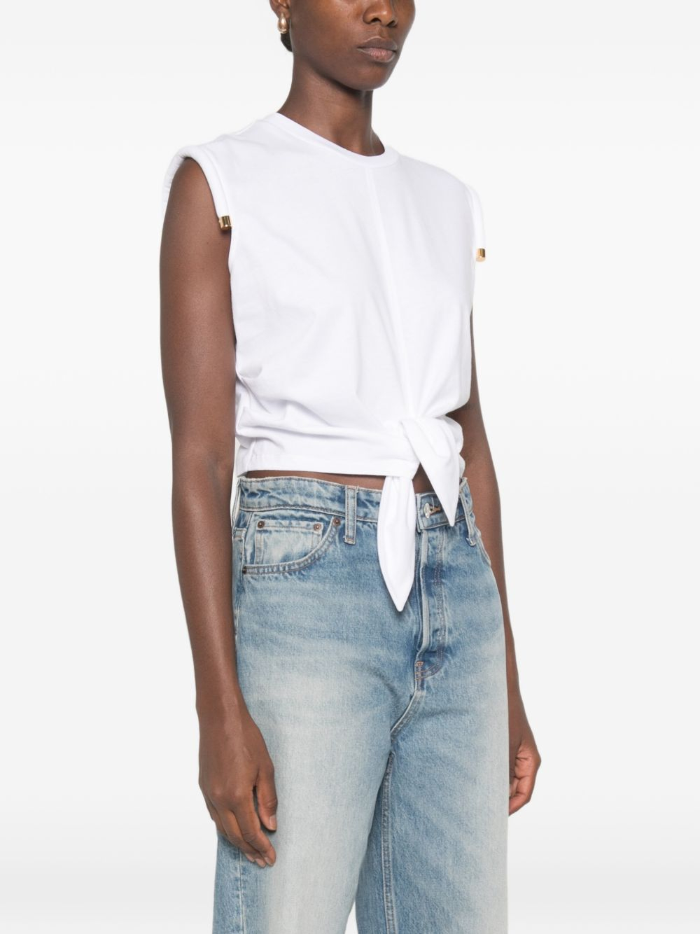 [ELISABETTA FRANCHI] T-shirts Sleeveless FW26 MA00766E2270