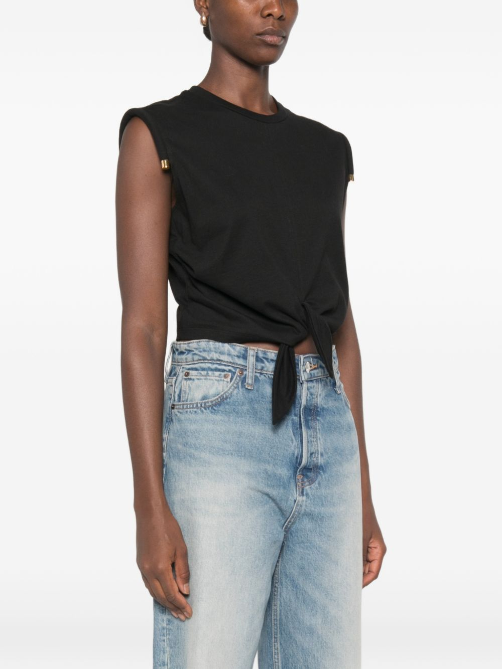 [ELISABETTA FRANCHI] T-shirts Sleeveless FW26 MA00766E2110