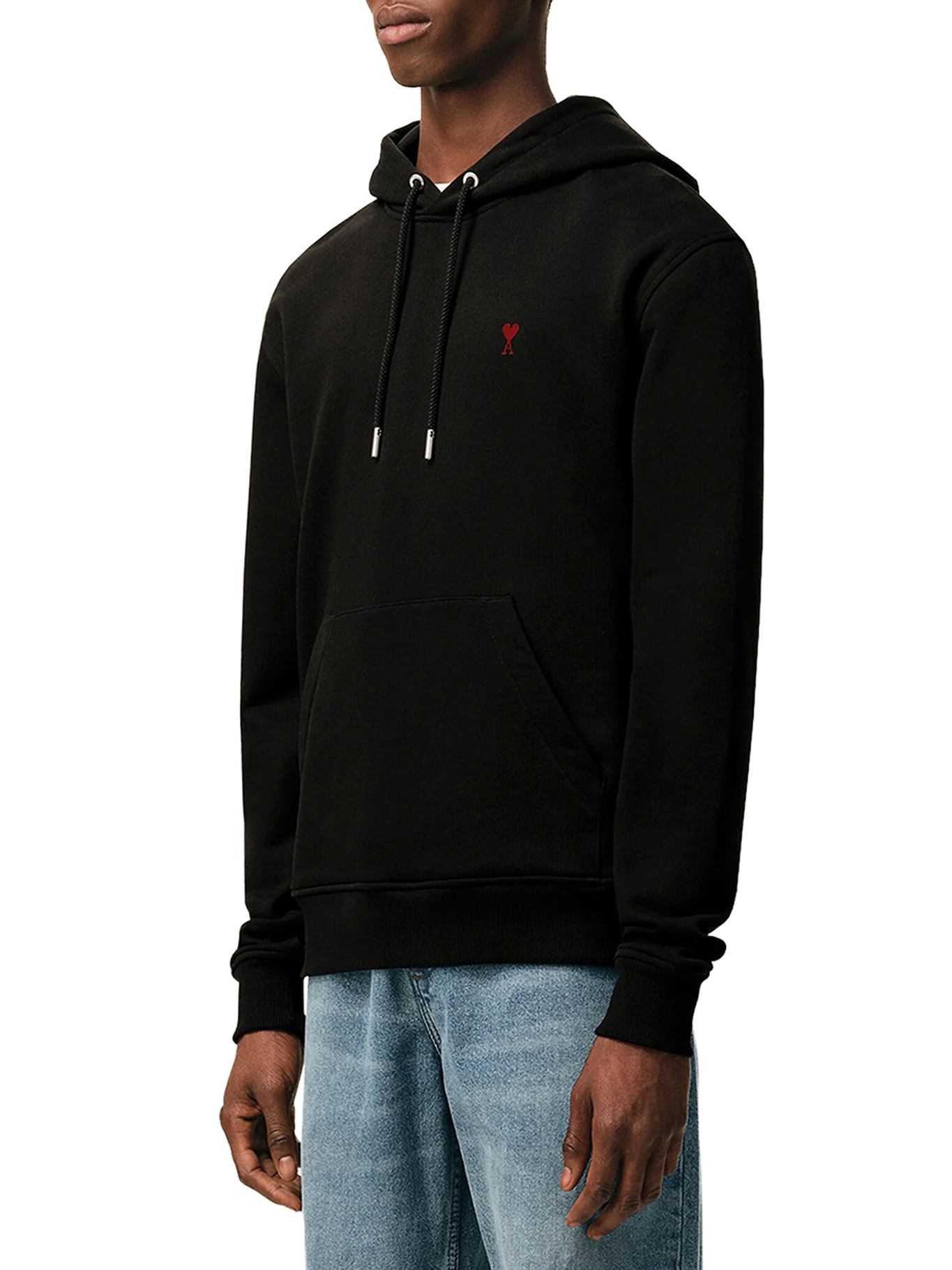 [Ami Paris] Hoodie FW26 BFUSW235730001 BLACK