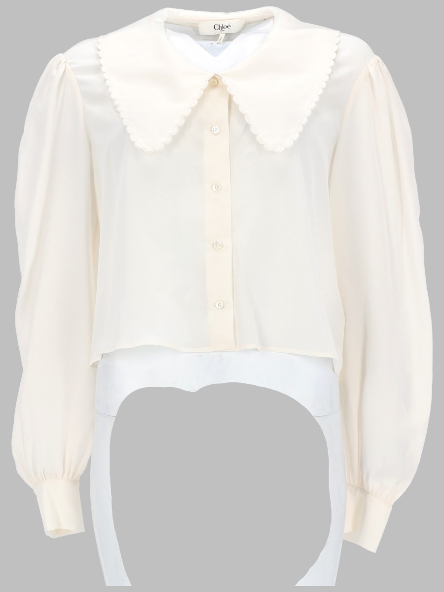 [Chloe] Shirts Long Sleeve FW26 26AH109005_107