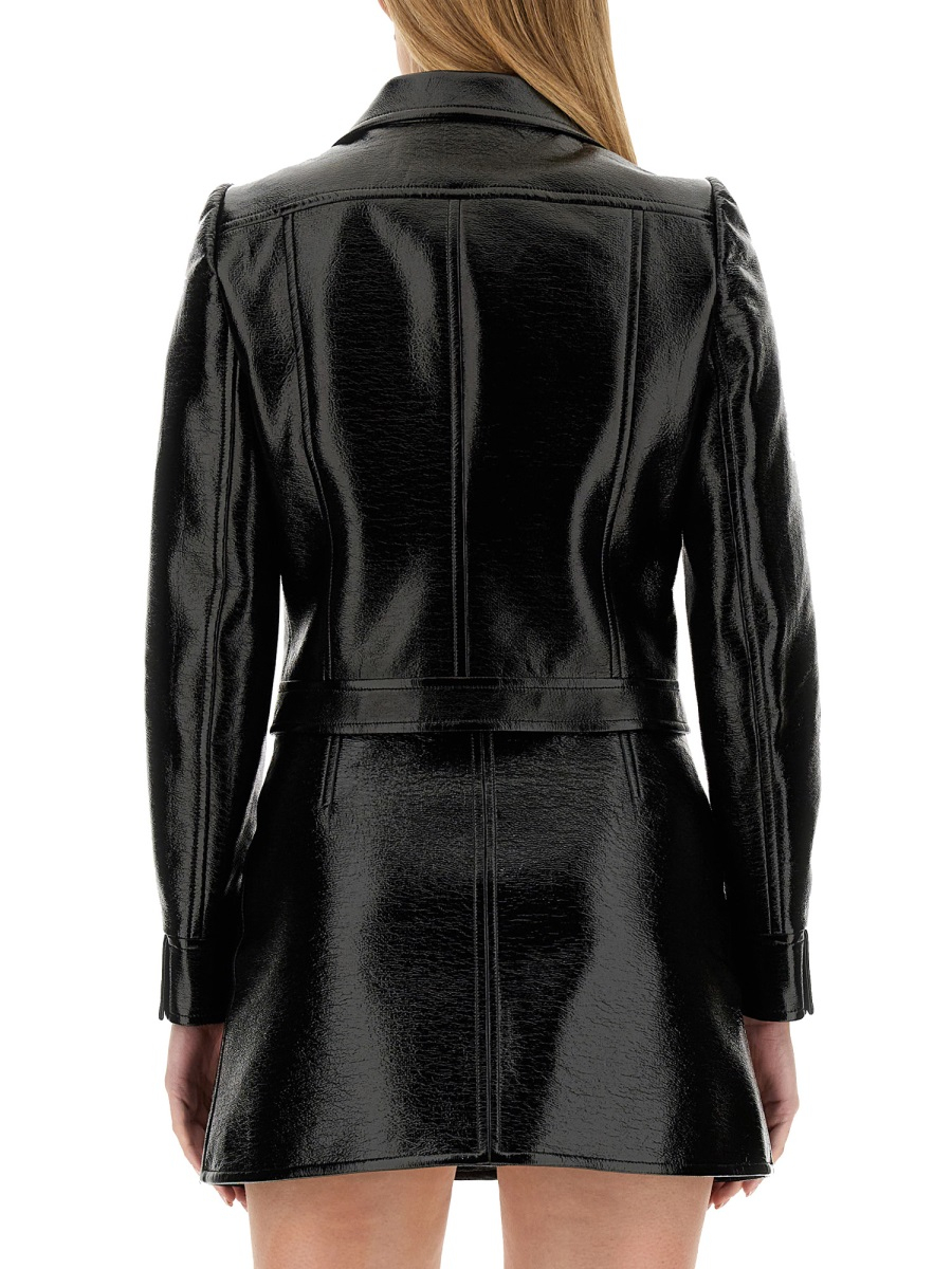 [Courreges] Leather Jacket FW26 PERCBL005_VY00149999