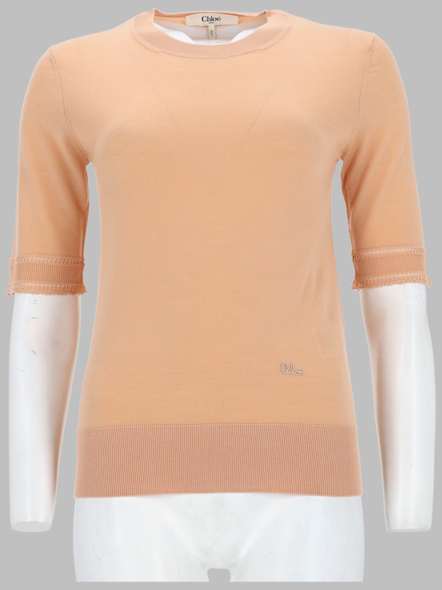 [Chloe] T-shirts Short Sleeve FW26 26AMP40540_6H1