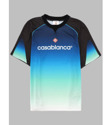 [Casablanca] T-shirts Short Sleeve FW26 M-PF26-JTP-353_01BLUEGRADIENT
