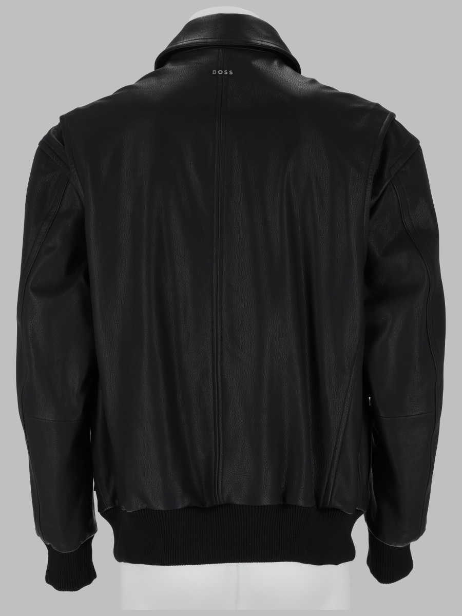 [BOSS] Leather Jacket FW26 50568175_10281606001