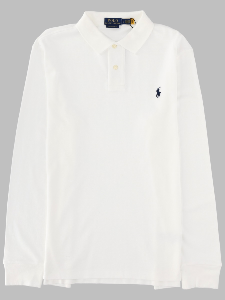 [Polo Ralph Lauren] T-shirts Long Sleeve FW26 710680790_001WHITE