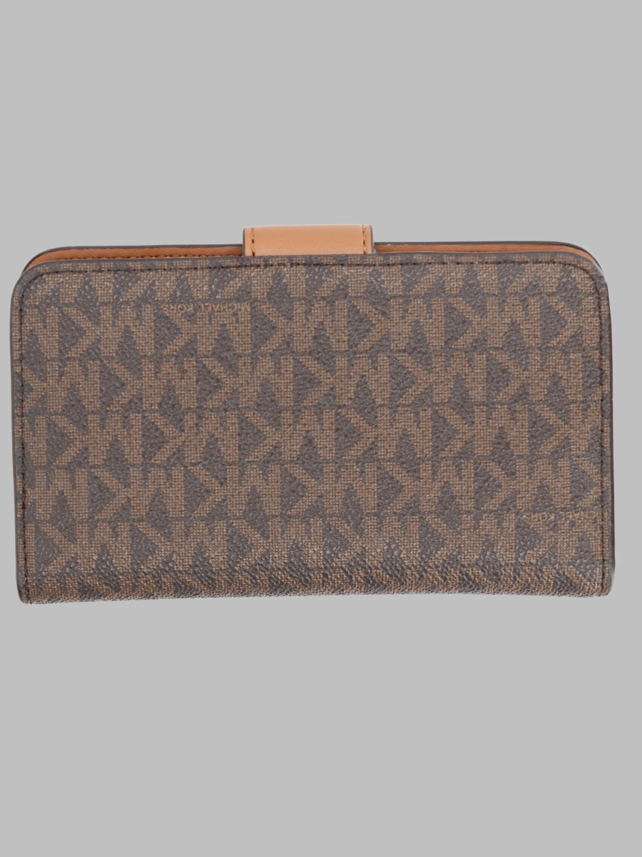 [MICHAEL BY MICHAEL KORS] Wallet FW26 32S6G17F8B_252BRN/ACORN