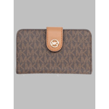 [MICHAEL BY MICHAEL KORS] Wallet FW26 32S6G17F8B_252BRN/ACORN