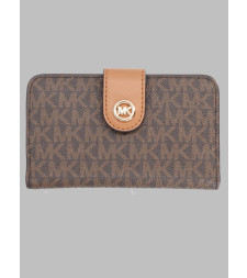 [MICHAEL BY MICHAEL KORS] Wallet FW26 32S6G17F8B_252BRN/ACORN
