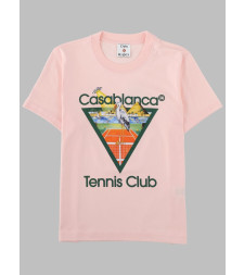 [Casablanca] T-shirts FW26 W-PF26-JTS-020_02TENNISCLUBTRIANGLE