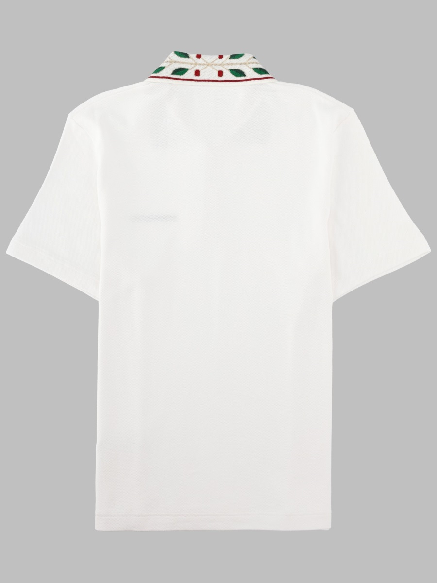 [Casablanca] T-shirts Short Sleeve FW26 M-PF26-JTP-499_01BRIGHTWHITE