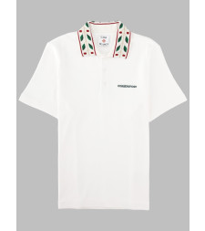 [Casablanca] T-shirts Short Sleeve FW26 M-PF26-JTP-499_01BRIGHTWHITE