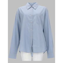 [Our Legacy] Shirts Long Sleeve FW26 W2262PB_POWDERBLUELIQUIDPOPLIN