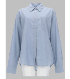 [Our Legacy] Shirts Long Sleeve FW26 W2262PB_POWDERBLUELIQUIDPOPLIN