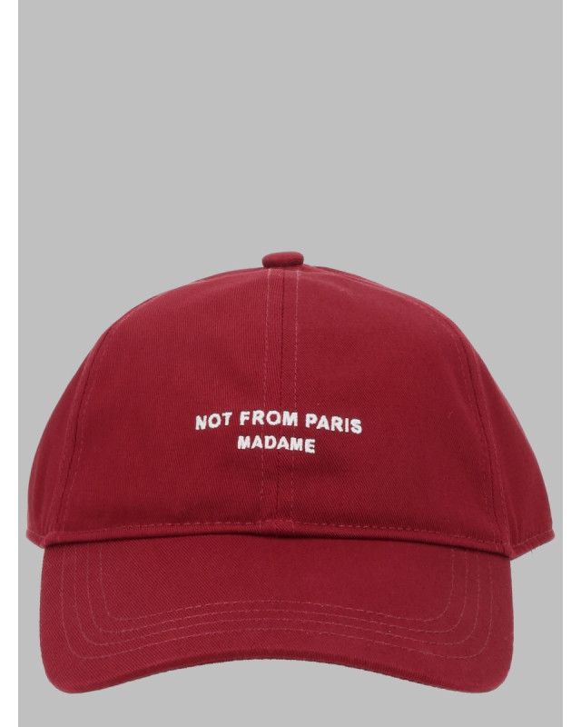 [DROLE DE MONSIEUR] Cap FW26 CP207_CO138WINE