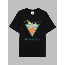[Casablanca] T-shirts Short Sleeve FW26 M-PF26-JTS-001_19TENNISCLUBTRIANGLE