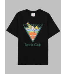 [Casablanca] T-shirts Short Sleeve FW26 M-PF26-JTS-001_19TENNISCLUBTRIANGLE