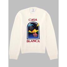 [Casablanca] Knitwear FW26 M-PF26-KW-1431_01PYRAMIDABDUCTION