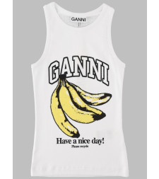 [GANNI] T-shirts Sleeveless FW26 A1040427_151