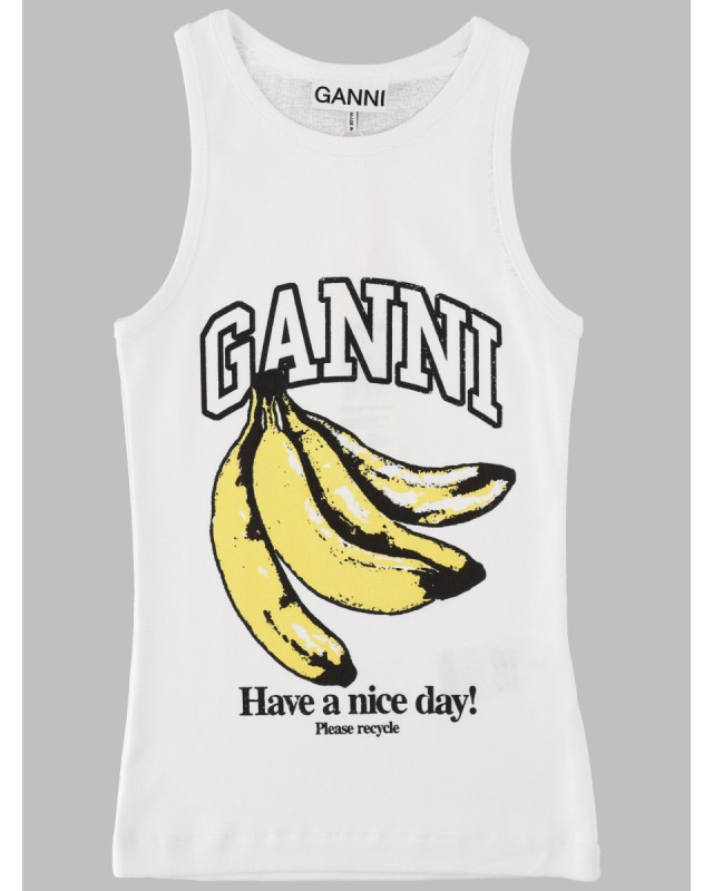 [GANNI] T-shirts Sleeveless FW26 A1040427_151